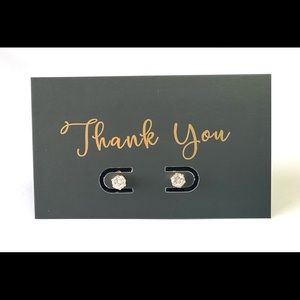 Beautiful Thank You Earring Cards